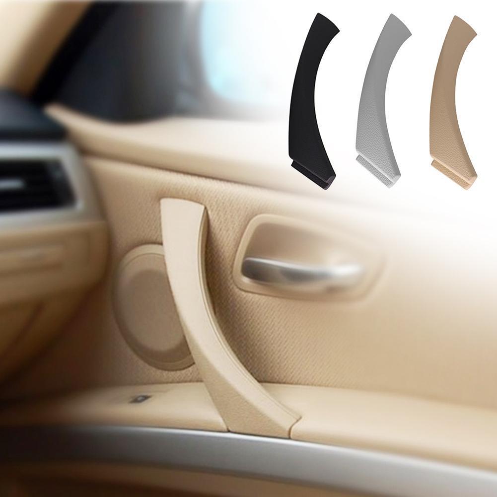 Inner Door Panel Handle Pull Trim Cover Replacement Inner Door Panel Handle Outer Trim Cover for BMW Sedan E90 323i 2006-2006
