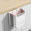 Cabinet Door Trash Can Kitchen No Need To Bend Over Wall-mounted Trash Can Foldable Cabinet with Large Capacity