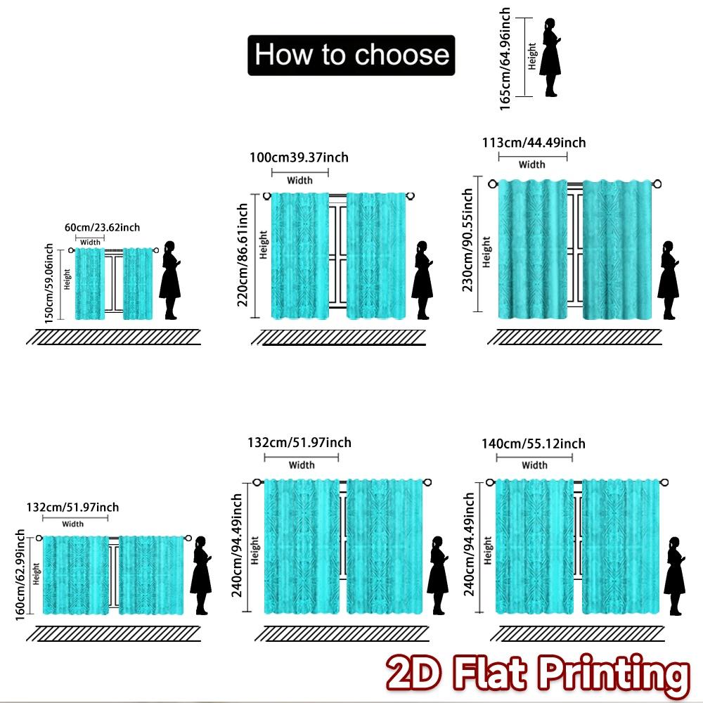 1pc 2D flat Photography Backdrop Photography Backdrop Blue Geometric 100% Polyester Family Party for Home decorations for