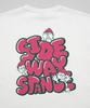 [VERBESSERT] [SIDEWAYSTANCE] Kurzarm Innai Innai Bar Print T-Shirt