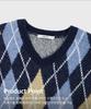 KIIMUIR Argyle Pattern Knit_Navy