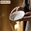 Plant Ash Flower Mouth Pot Bearing Holder Traditional Dry Brew Table Tea Tray Fruit Snack Plate Puer Tea Items Accessories Gift