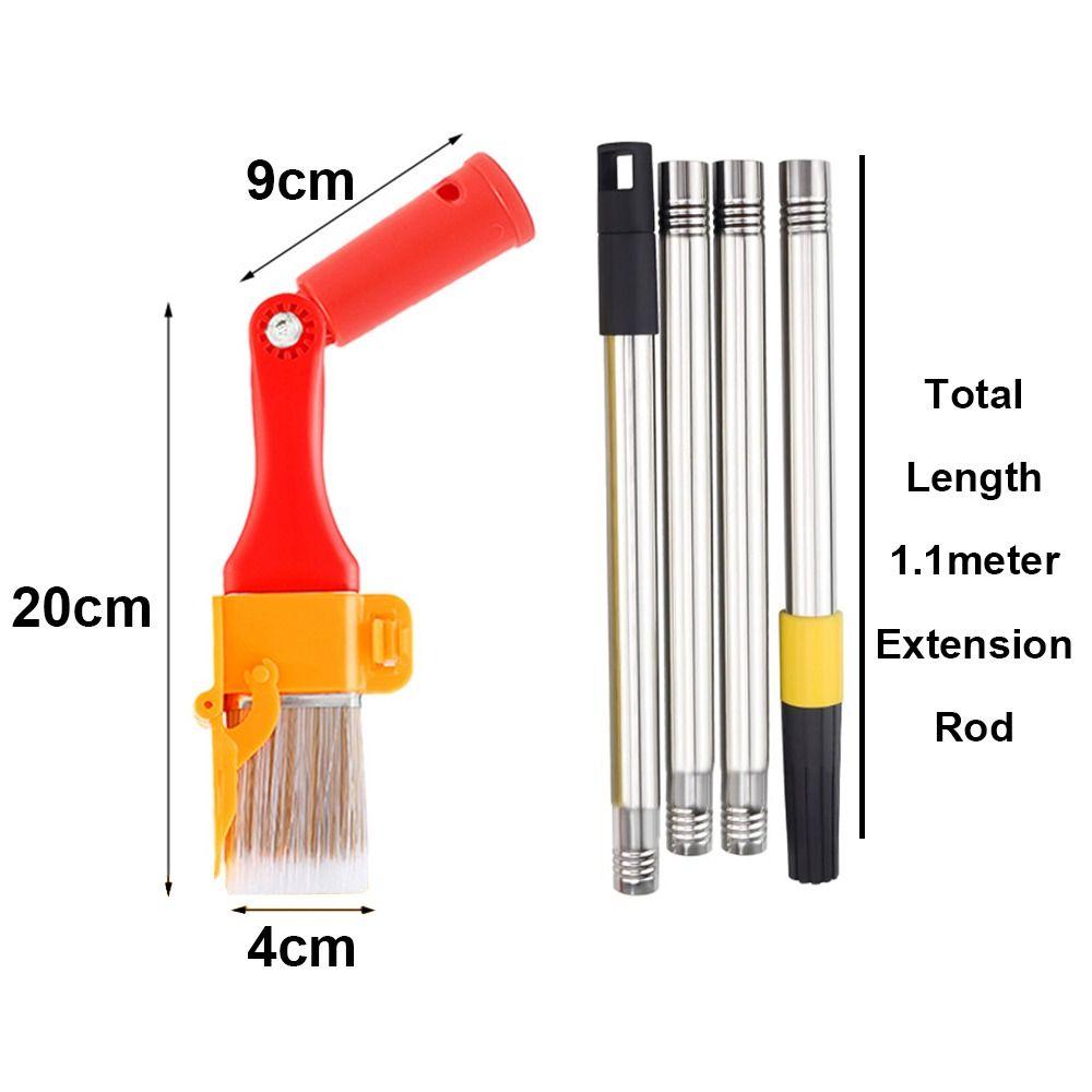 Multifunctional Edging Color Separation Paint Brush Handheld Paint Edger Tool  for Walls Furniture