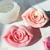 DIY Lip-Form Rose Flower Silicone Mold Aroma Candle Plaster Resin Mold Handmade Candle Making Supplies