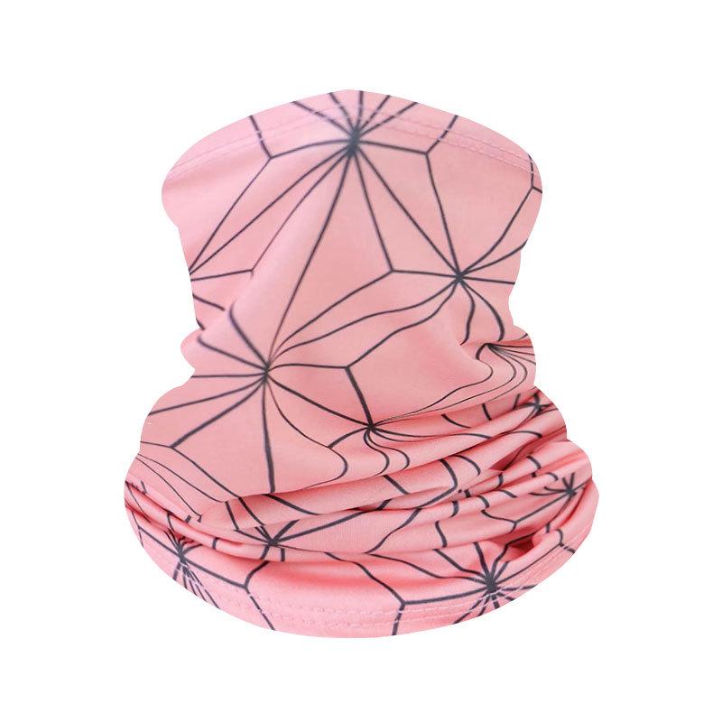 Summer Outdoor Cycling Milk Silk Face Mask: Sun Protection Neck Gaiter, Multifunctional Headscarf, Neck Warmer