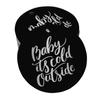 Inkdotpot Real Gold Foil Baby It's Cold Outside Baby Shower Tags Favor Hang Paper Tags 100