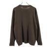 Lanvin Long Sleeve Cashmere Sweater Brown Knit Men's Used