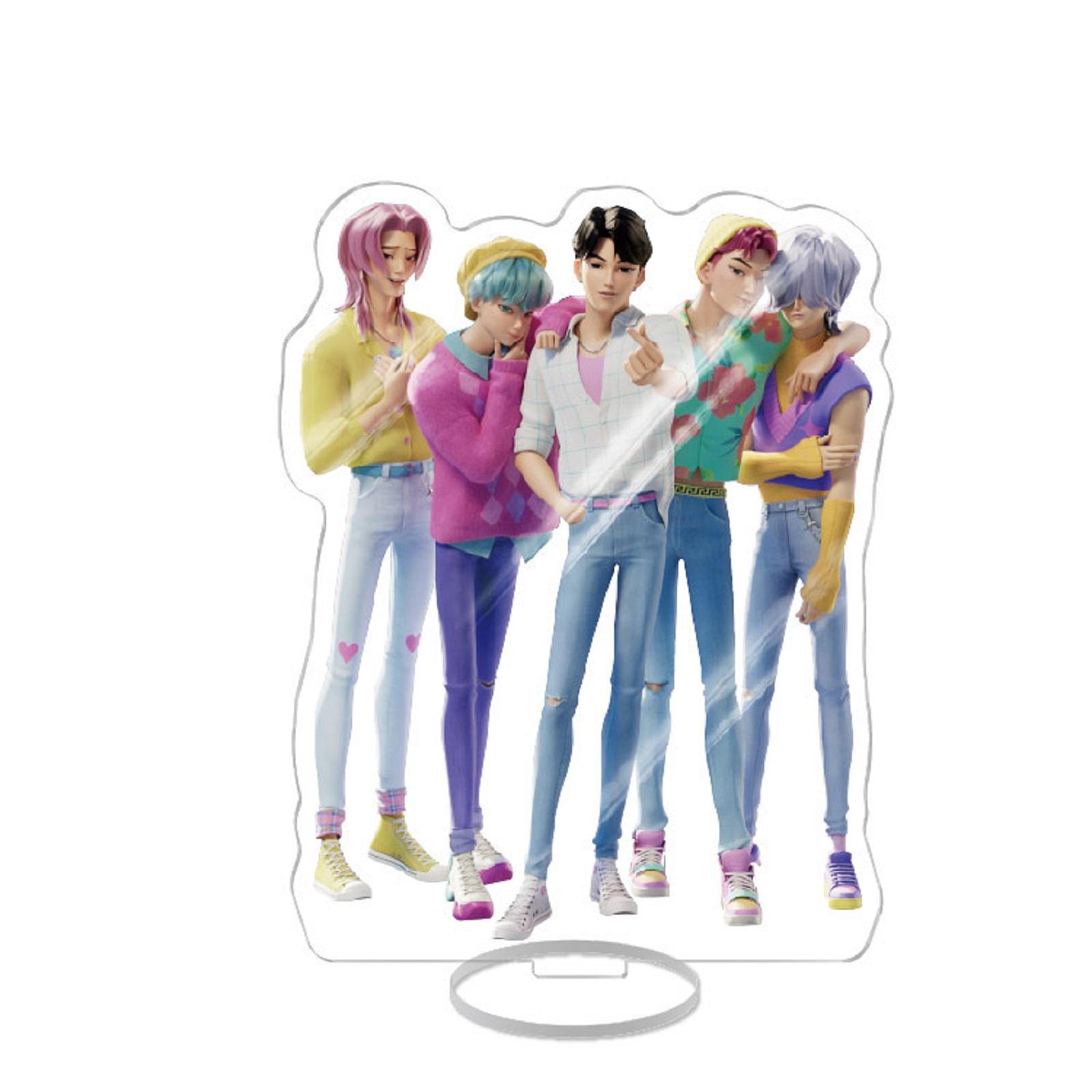 

Креативные настольные украшения и подарки для группы охотников на ведьм, с установленными вокруг них знаками One Size