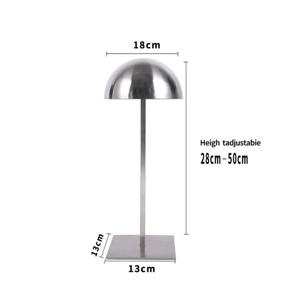 Freestanding Hat Display Stand Sturdy Adjustable Stable for Retail Stores,