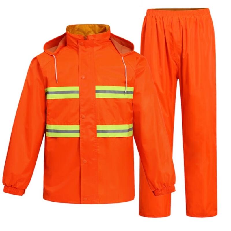 

Tri-polar High-Visibility Split Rain Suit