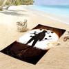 Naruto Anime Print Beach Towel, Large Soft Quick Dry Towel for Beach Camping Swimming