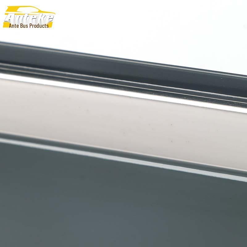 11-16 Tiida Rain Deflectors: 3D Stainless Steel Visor Trim Accessories