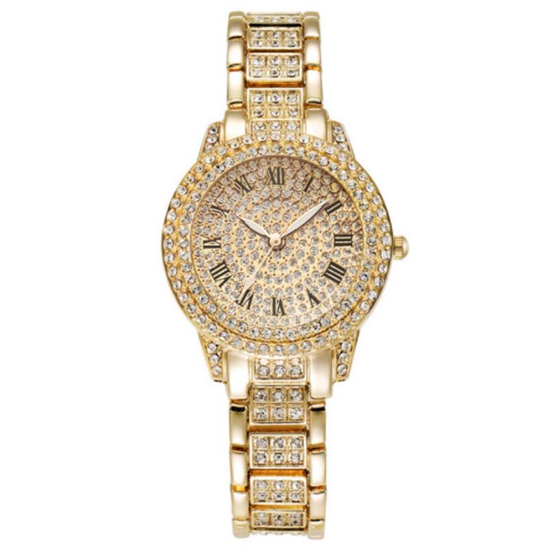 

European And American Ins Popular Women S Watches, Rhinestone Jewelry, Colored Diamond Quartz Watches, Women S Watches, Exquisite Sets Of Watches bulk price