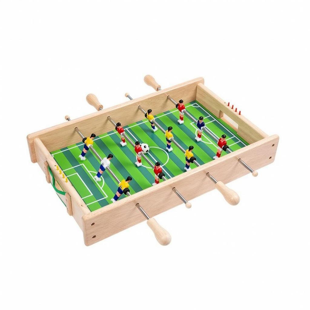 Tabletop Foosball Game Portable Table Sturdy for Home, Kids
