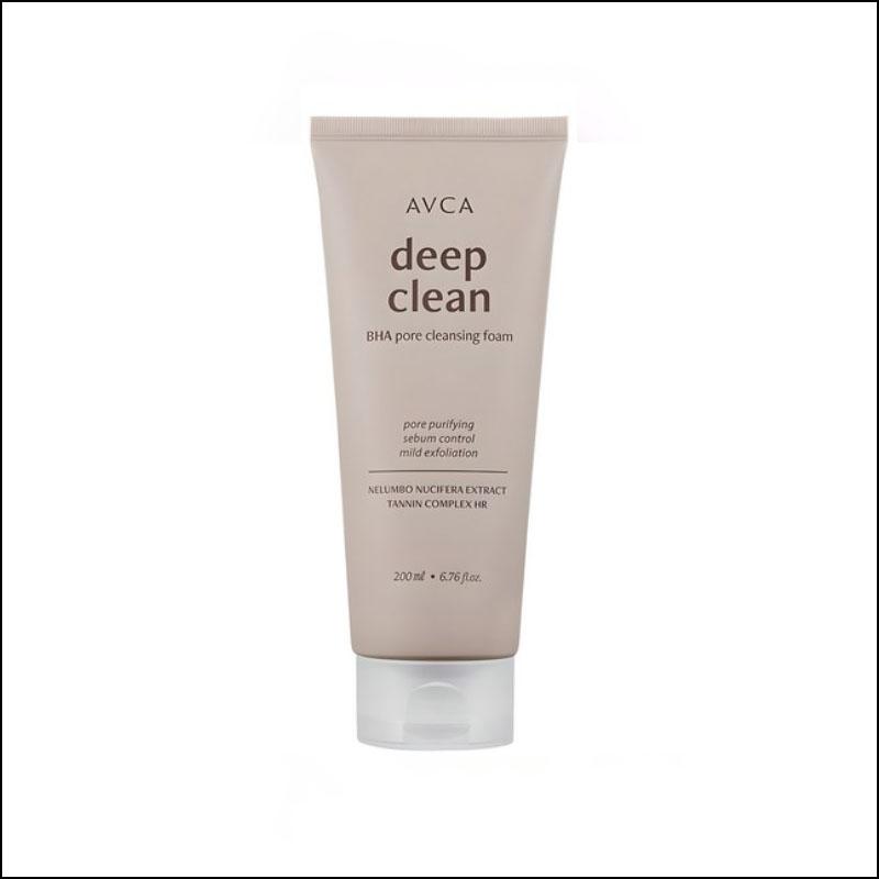 

Avca Deep Clean BHA Pore Cleansing Foam 200ml