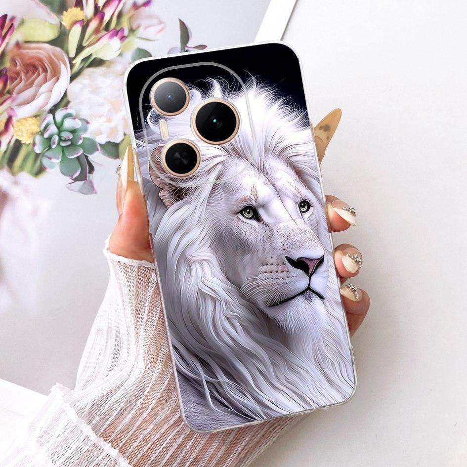 For Honor Power 5G Case DVD-AN80 DVD-AN00 Shockproof Cover Fashion Flower Marble Soft Silicone Fundas For Honor Power 2025 Coque