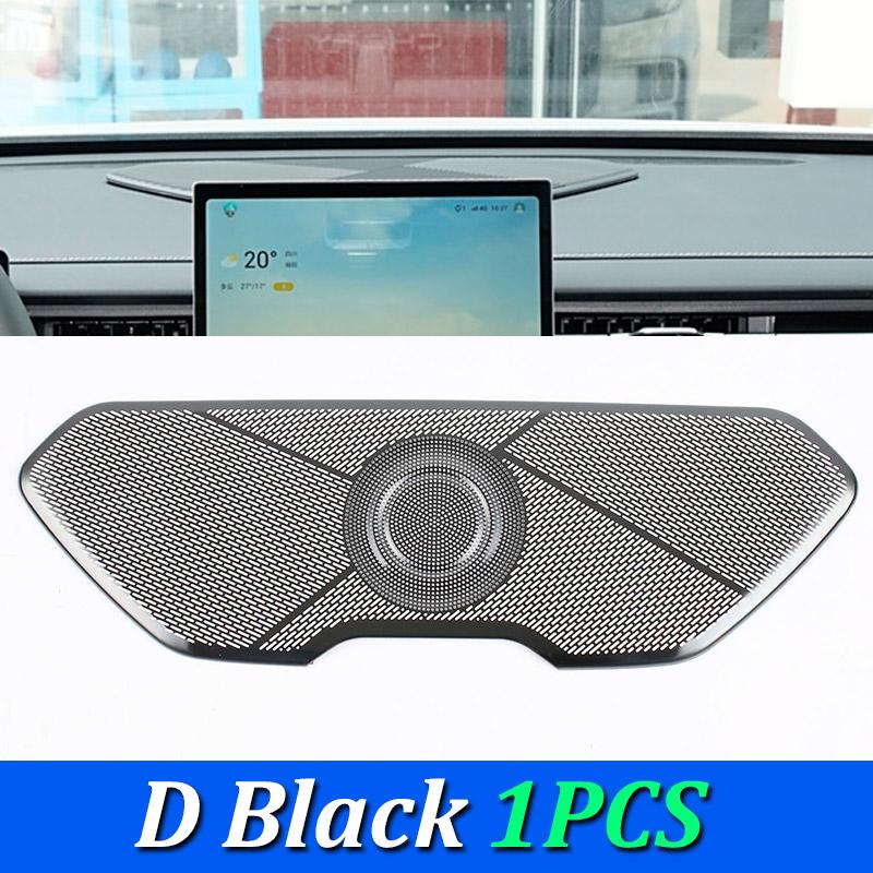 For CHERY JAECOO J7 PHEV Tansuo 06 2024 2025 Car Dashboard Horn Cover Stainless Steel Speaker Audio Sticker Decor Interior