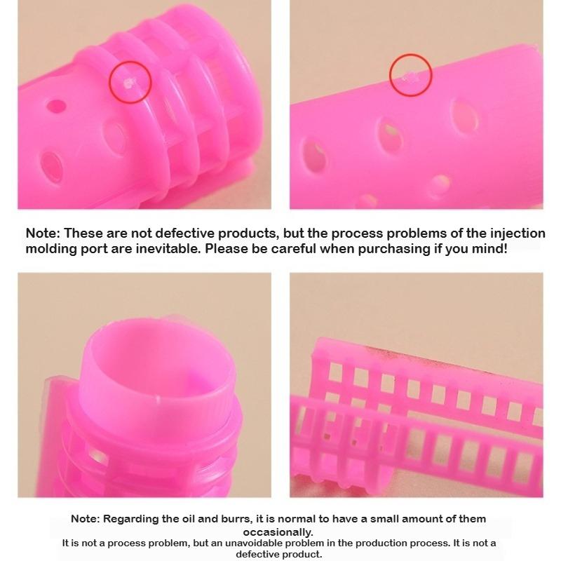 6 Size Women Hair Rollers Self Grip No Heat Hair Curlers Heatless Hair Volume Curlers Self-adhesive Hook & Loop DIY Styling Tool