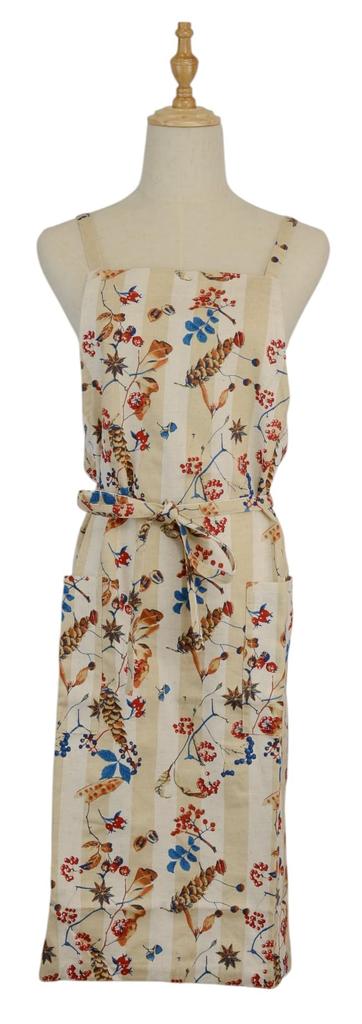 Friends Hill Winter Ground Short Apron Beige YW-296-20