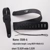 PU Leather Guitar Strap: Acoustic, Electric & Classical - No-Hole, Widened Shoulder Design