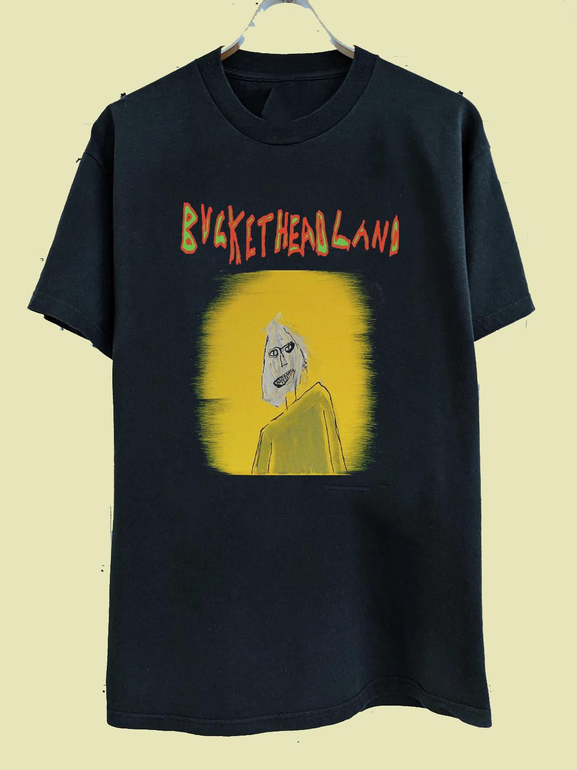 Buckethead Land Подарок Для Фаната Унисекс Хлопковая Футболка Топы Футболка Полный Размер S-4XL S