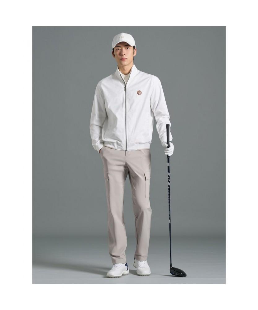 Beanpole Golf Men'S Spring Blouson Jumper White