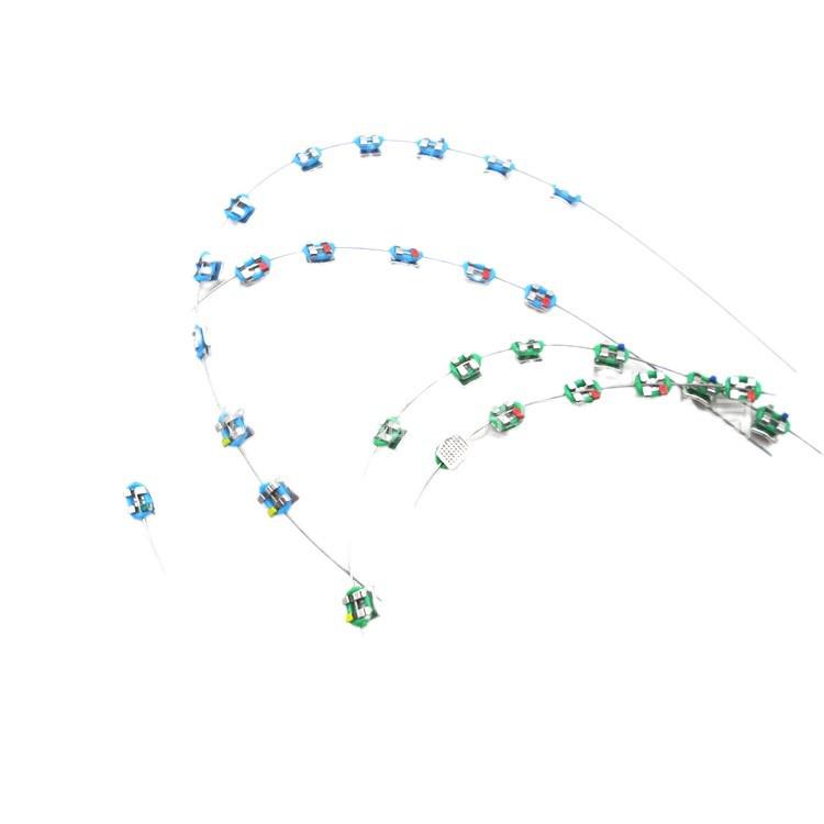 Colored Dental Fashion Braces - Decorative Oral Accessories