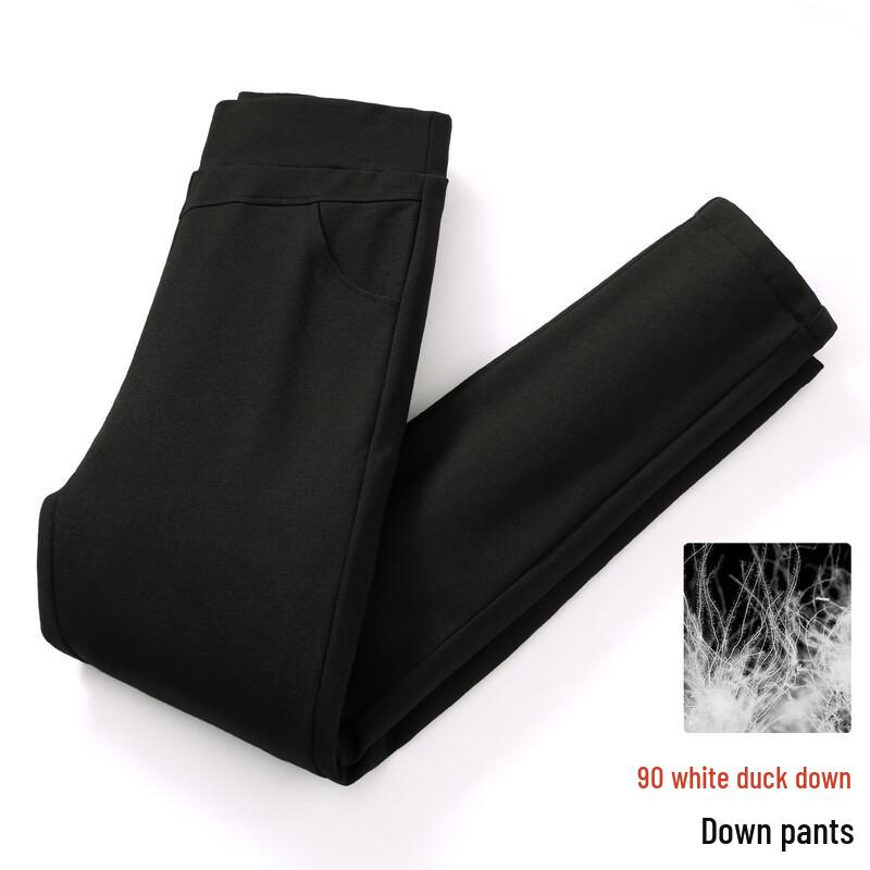 YAYA Women s Winter Down Straight-Leg Pants L
