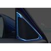 A Post Front Triangle Cover Trim Blue Titanium Fit For Honda Accord 2018-2020