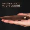 Incense holder, incense burner, simple silver and copper metal design, stylish interior decoration, relaxing, Japanese style, gift (brown)