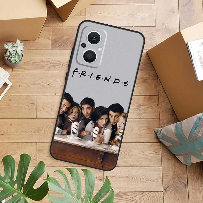 Friends TV Case For OPPO Reno 13F 14F 12F 10 11 12 13 14 Pro 8T 7 8 Lite OPPO Find X9 X6 X5 X8 Pro Cover