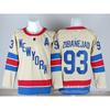 NHL New York Rangers Ice Hockey Practice Jersey Adult Unisex Training Uniform With Embroidered Team