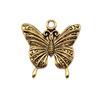 20 Pieces Of 23x23mm Fashionable And Versatile Butterfly Pendant