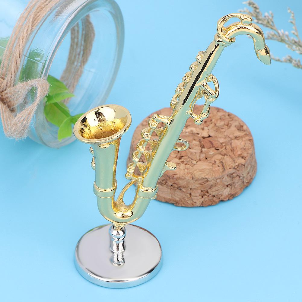 1:12     Alloy Saxophone Musical Instrument Decoration Accessories Children Toy