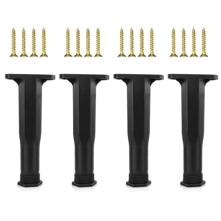 4Pcs Strong Load Bearing Bed Support Legs Furniture Hardware Feet For Furniture Leveling Stable Base Easy to Install