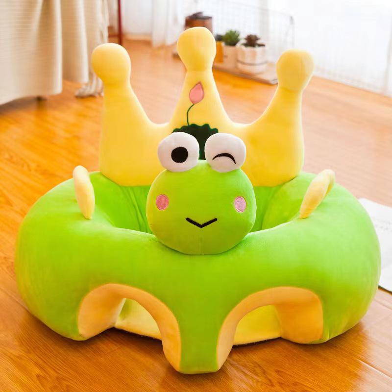 Adorable Animal-Shaped Infant Training Chair & Plush Sofa