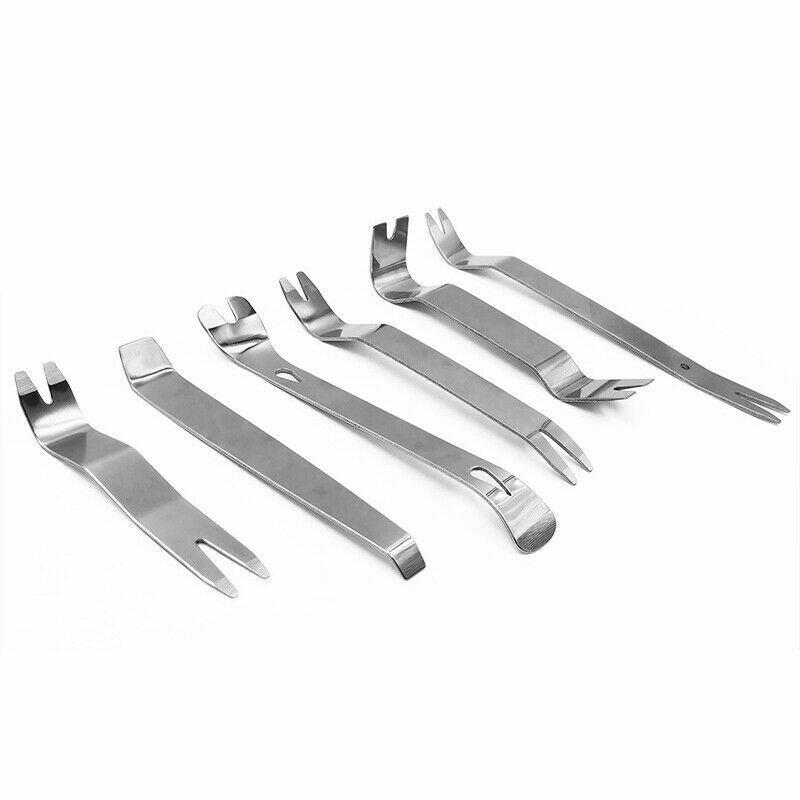 

Набор из 6 шт. Инструменты для разборки автомобиля из нержавеющей стали, зажим для двери