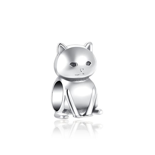 2022 Nové příslušenství sady na výrobu šperků 925 Sterling Silver Shell Cat Heart Diy Beads Fit Original Charms Náramek