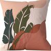 Abstract Pillowcase Sunset Sunrise Line Modern Art Minimalist Living Room Sofa Bay Window Pillow Geometry