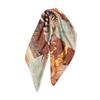 NINA SOLOR Double-Sided Sand-Washed Silk Scarf