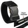 Travel Cash Anti Theft Belt Waist Bag Men Portable Hidden Money Strap Belt Wallet Waist Pack Men Hiding Belt Outdoor Sports Belt