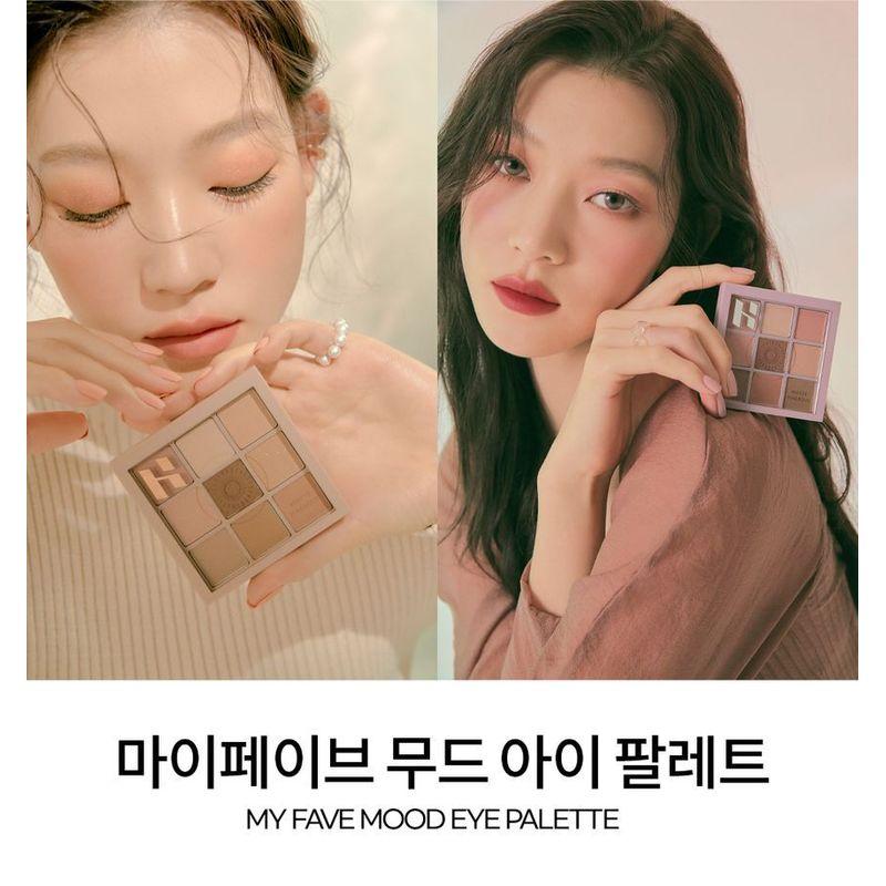 HOLIKA HOLIKA - My Fave Mood Eye Palette Matte Magique Collection - 2 Colors