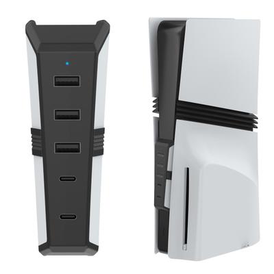 5 Ports Charger Adapter USB Hub Fast Data Transfer Easy To Use Universal Gaming Console Type-C 3.1 USB Extender for PS5 Pro