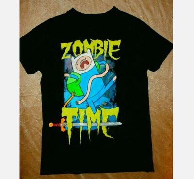 Adventure Time ZOMBIE Cartoon T-Shirt Für Herren Damen T-Shirt S-45XL
