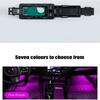 For Volvo XC40 2018-UP LED CANBUS Footwell Lights Indoor Light Glove Box Trunk Light Door Atmosphere Lamp Upgrade Accessories