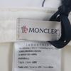 Pristine MONCLER Cap Logo Printed Baseball Hat with Patch White Cotton Mens Used