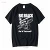 Big Black Do It Yourself Music T Shirt Rock Band Te4837 Long Or Short Sleeves Vintage Washed Designer Clothes Fashion Soft