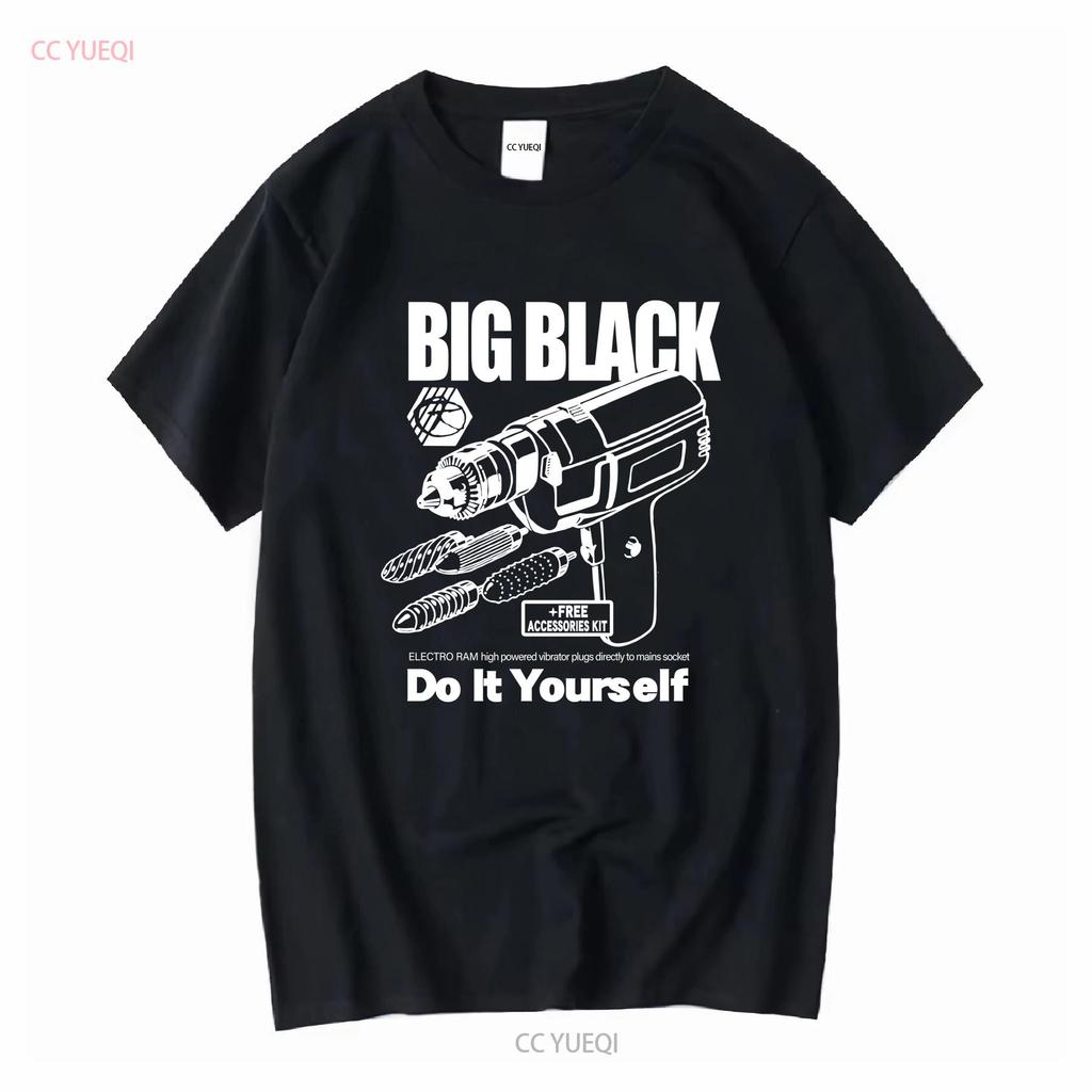 Big Black Do It Yourself Music T Shirt Rock Band Te4837 Long Or Short Sleeves Vintage Washed Designer Clothes Fashion Soft
