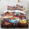 New Carton The Amazing World Gumbal Beding Set Bedrom Soft Modern Bedspreads Comefortable Soft Duvet Cover Comfortable Quilt Cover Pilowcase