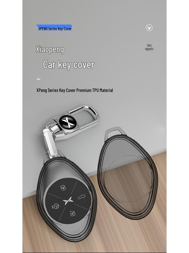 2022 Xpeng P7 & 2021 Xpeng G3 Key Case - Premium Transparent Shell for All